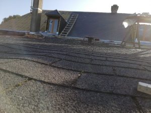 Étape de diagnostic toiture