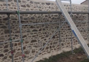 Rénovation façonnage de joint