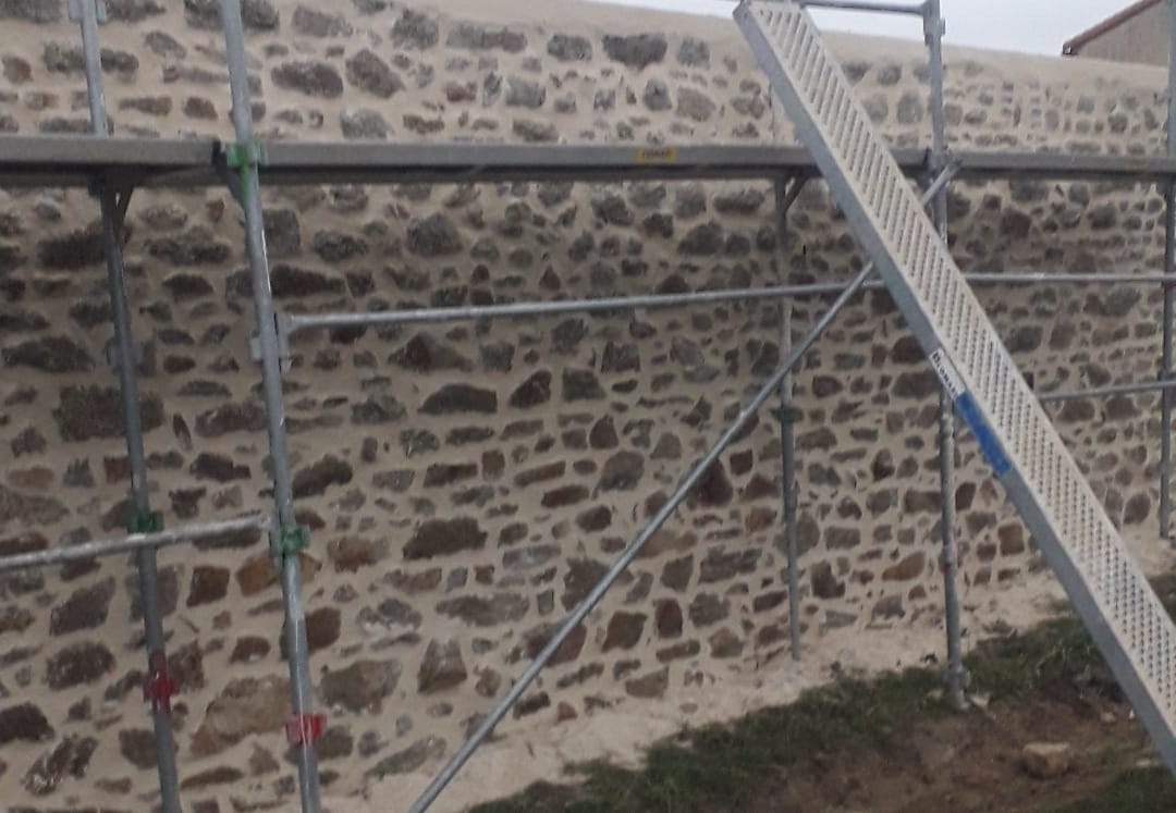 Rénovation façonnage de joint